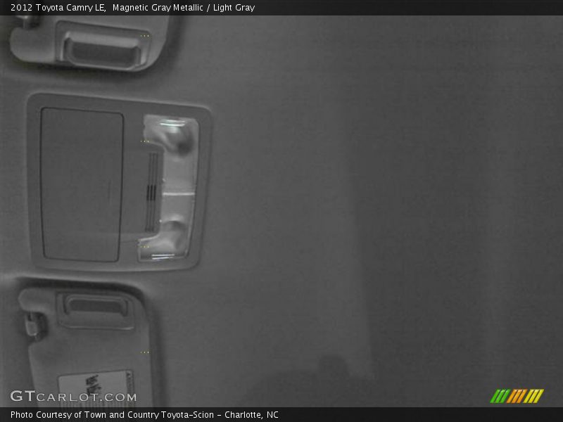 Magnetic Gray Metallic / Light Gray 2012 Toyota Camry LE
