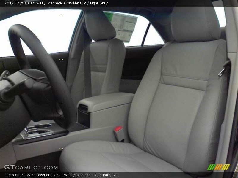  2012 Camry LE Light Gray Interior