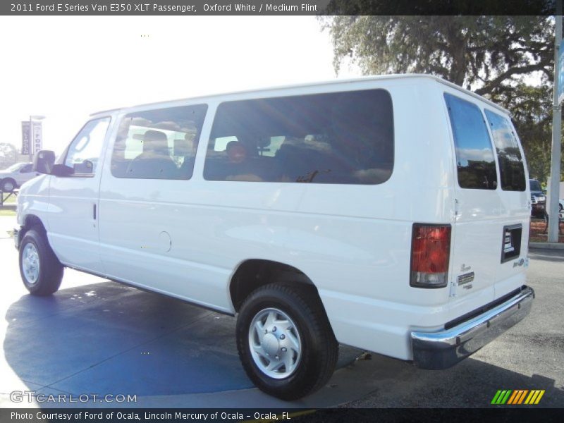 Oxford White / Medium Flint 2011 Ford E Series Van E350 XLT Passenger