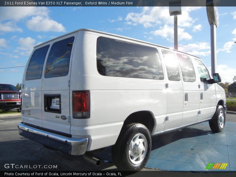 Oxford White / Medium Flint 2011 Ford E Series Van E350 XLT Passenger