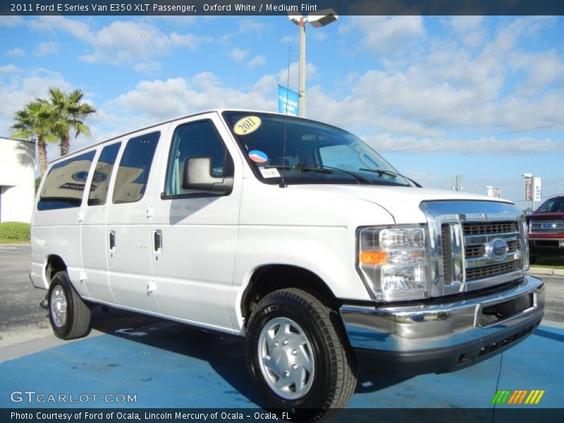 Front 3/4 View of 2011 E Series Van E350 XLT Passenger