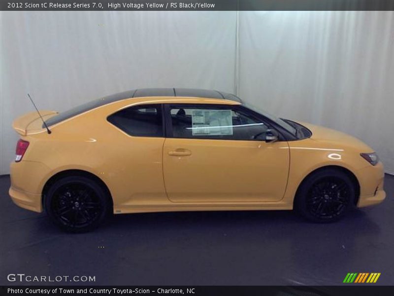 High Voltage Yellow / RS Black/Yellow 2012 Scion tC Release Series 7.0