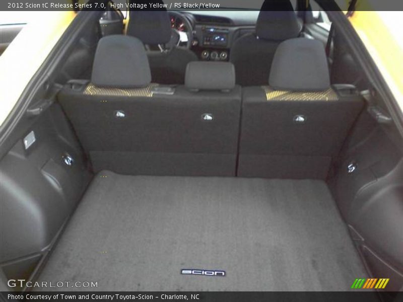 High Voltage Yellow / RS Black/Yellow 2012 Scion tC Release Series 7.0