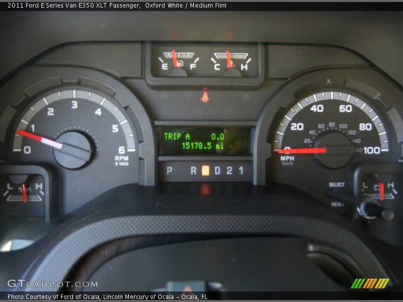  2011 E Series Van E350 XLT Passenger E350 XLT Passenger Gauges