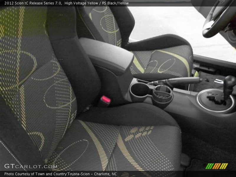 High Voltage Yellow / RS Black/Yellow 2012 Scion tC Release Series 7.0