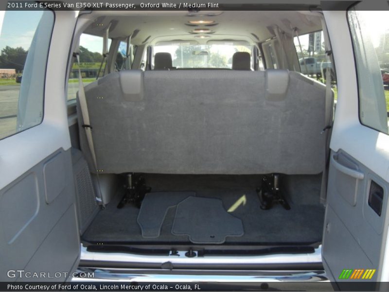 Oxford White / Medium Flint 2011 Ford E Series Van E350 XLT Passenger
