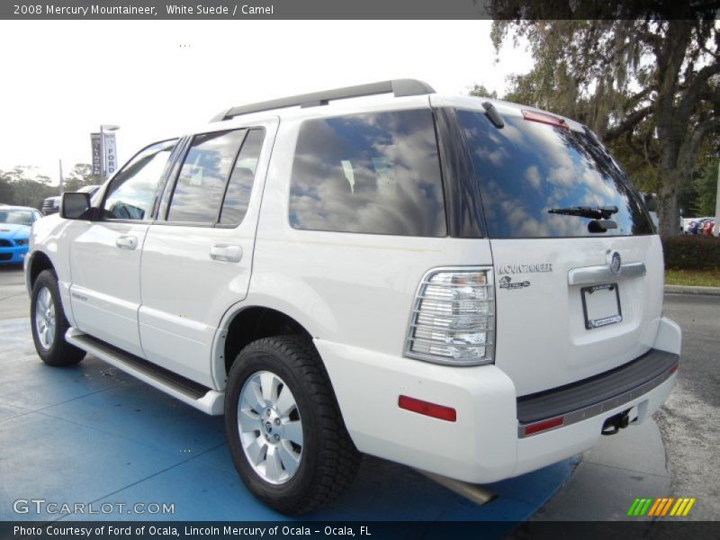 White Suede / Camel 2008 Mercury Mountaineer