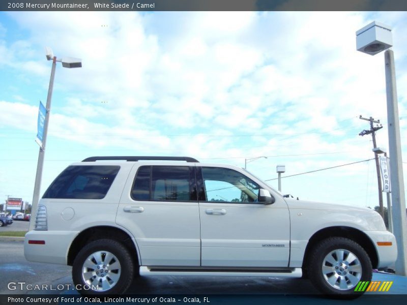  2008 Mountaineer  White Suede