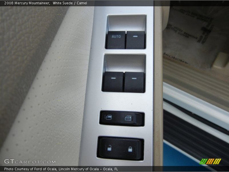 White Suede / Camel 2008 Mercury Mountaineer
