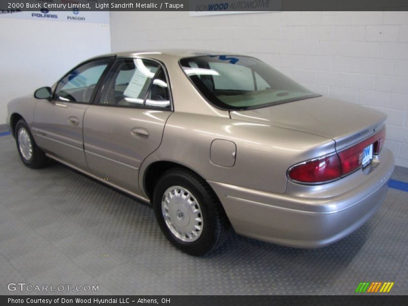 Light Sandrift Metallic / Taupe 2000 Buick Century Limited