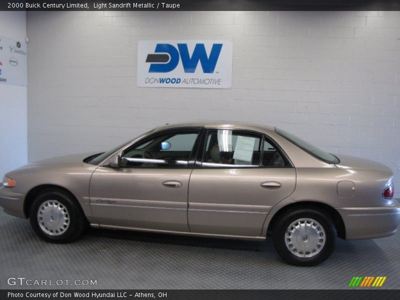 Light Sandrift Metallic / Taupe 2000 Buick Century Limited