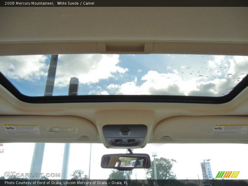 White Suede / Camel 2008 Mercury Mountaineer