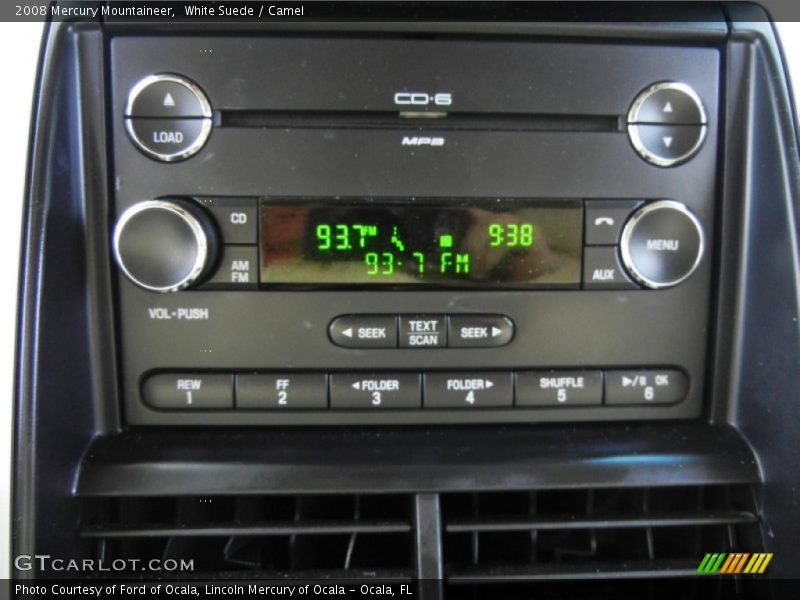 Audio System of 2008 Mountaineer 