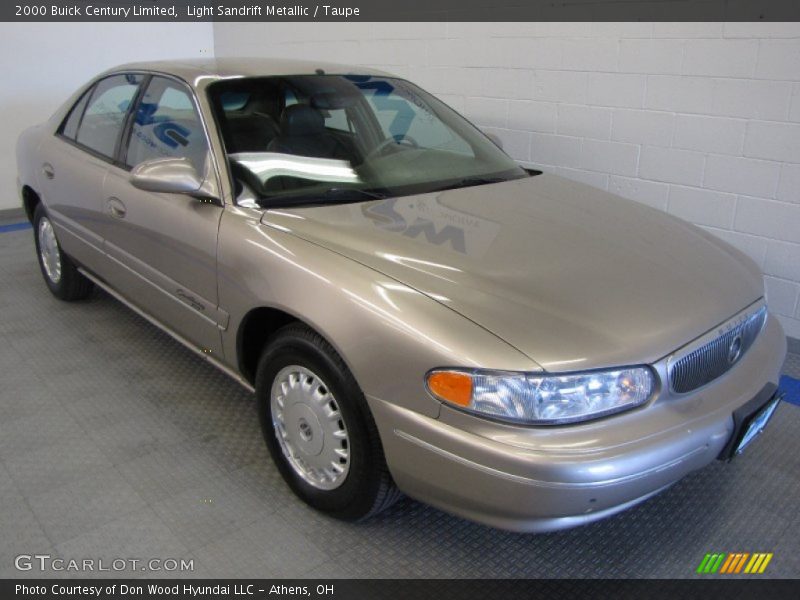 Light Sandrift Metallic / Taupe 2000 Buick Century Limited