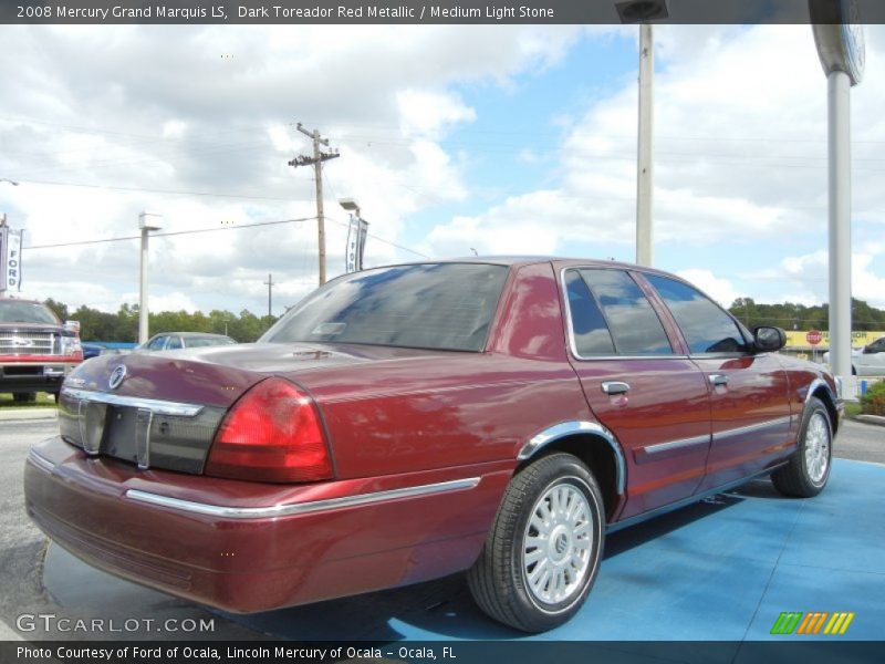  2008 Grand Marquis LS Dark Toreador Red Metallic