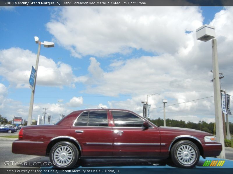  2008 Grand Marquis LS Dark Toreador Red Metallic