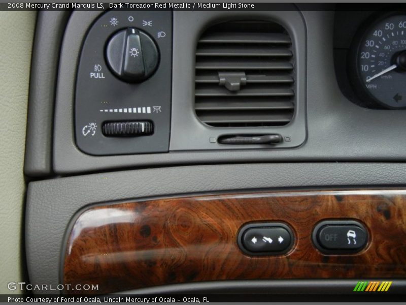 Controls of 2008 Grand Marquis LS