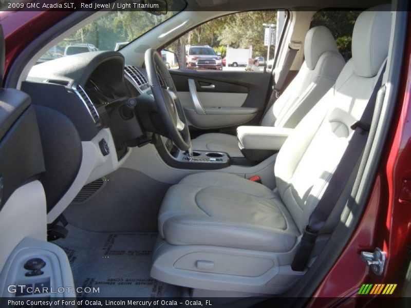 Red Jewel / Light Titanium 2009 GMC Acadia SLT
