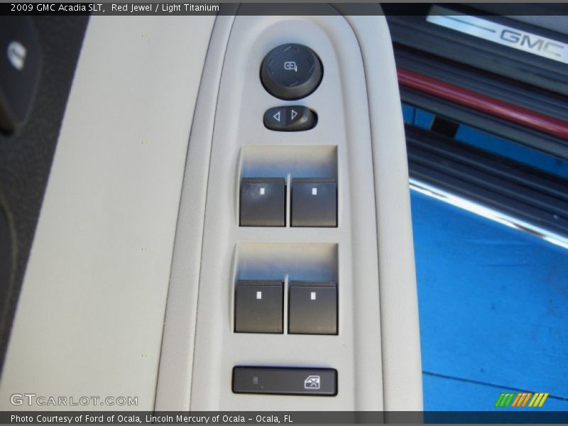 Red Jewel / Light Titanium 2009 GMC Acadia SLT