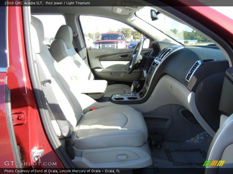 Red Jewel / Light Titanium 2009 GMC Acadia SLT