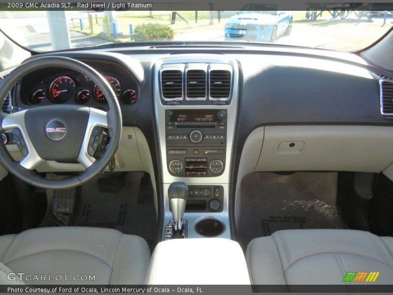 Red Jewel / Light Titanium 2009 GMC Acadia SLT