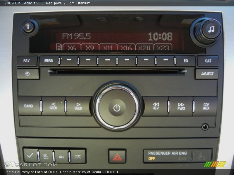 Red Jewel / Light Titanium 2009 GMC Acadia SLT
