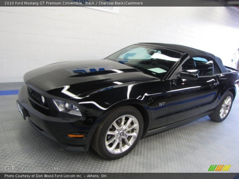 Black / Charcoal Black/Cashmere 2010 Ford Mustang GT Premium Convertible