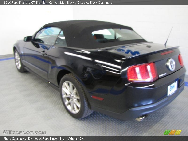 Black / Charcoal Black/Cashmere 2010 Ford Mustang GT Premium Convertible