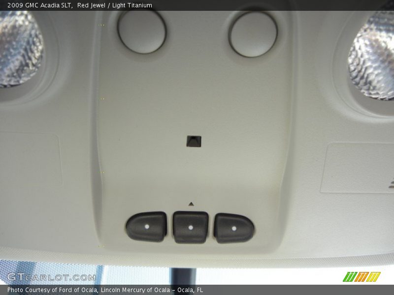Red Jewel / Light Titanium 2009 GMC Acadia SLT