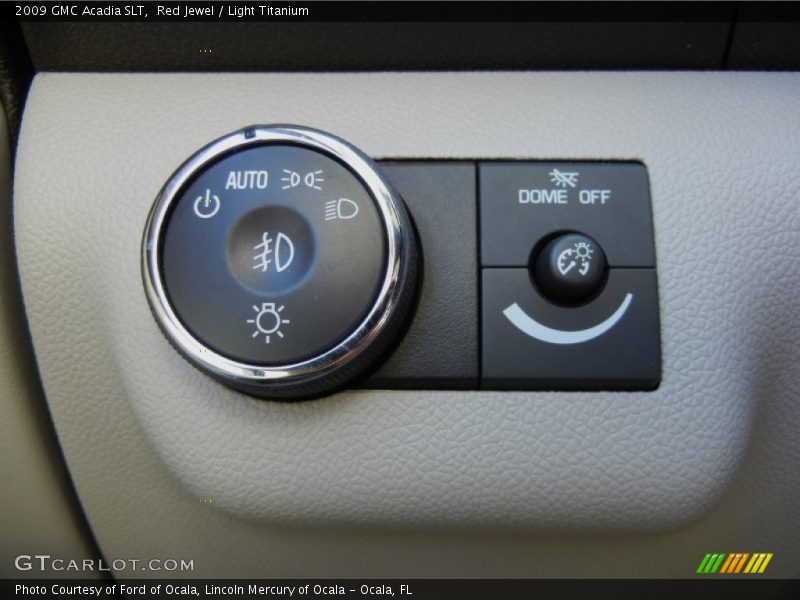 Red Jewel / Light Titanium 2009 GMC Acadia SLT