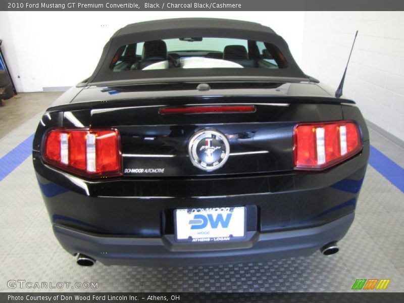 Black / Charcoal Black/Cashmere 2010 Ford Mustang GT Premium Convertible