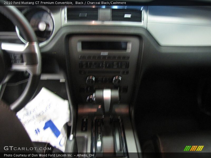 Black / Charcoal Black/Cashmere 2010 Ford Mustang GT Premium Convertible