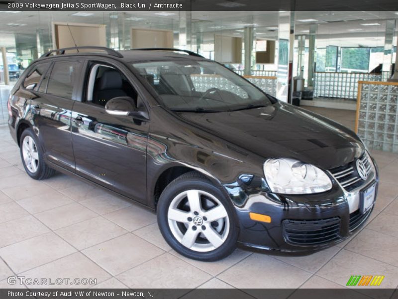Black Uni / Anthracite 2009 Volkswagen Jetta S SportWagen