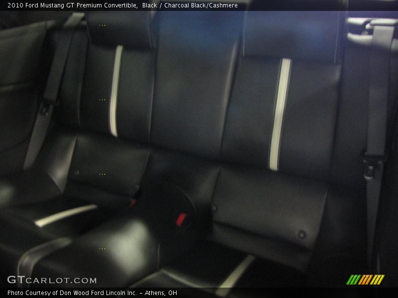  2010 Mustang GT Premium Convertible Charcoal Black/Cashmere Interior