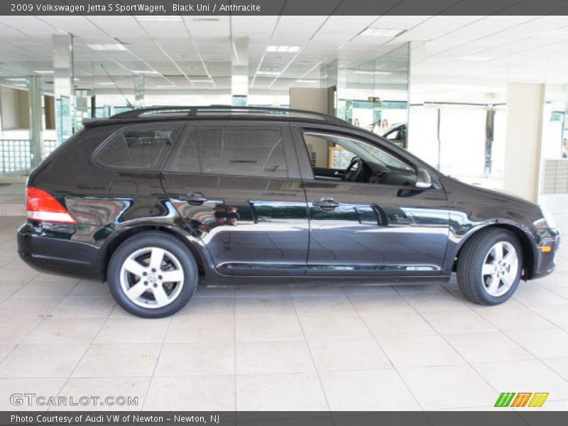 Black Uni / Anthracite 2009 Volkswagen Jetta S SportWagen