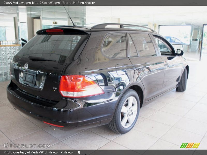 Black Uni / Anthracite 2009 Volkswagen Jetta S SportWagen