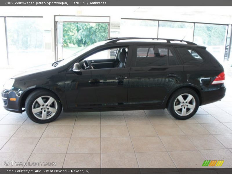 Black Uni / Anthracite 2009 Volkswagen Jetta S SportWagen