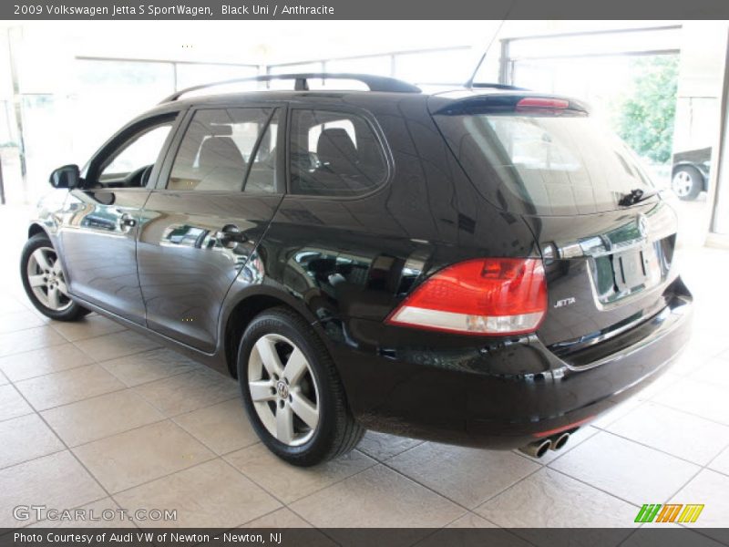Black Uni / Anthracite 2009 Volkswagen Jetta S SportWagen