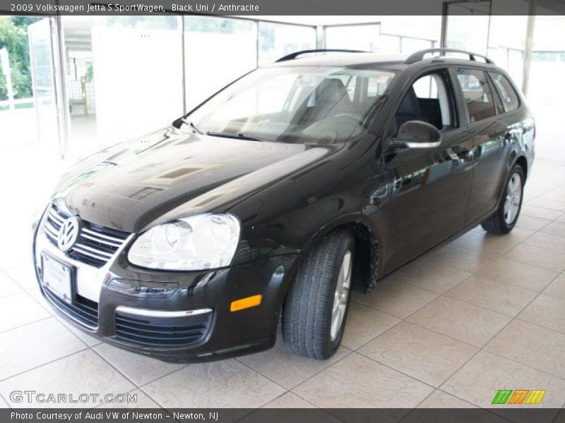 Black Uni / Anthracite 2009 Volkswagen Jetta S SportWagen