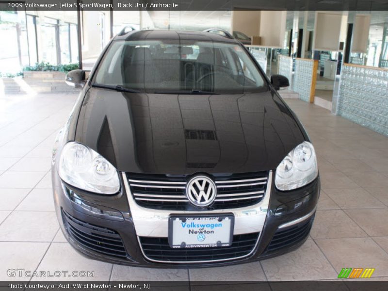 Black Uni / Anthracite 2009 Volkswagen Jetta S SportWagen