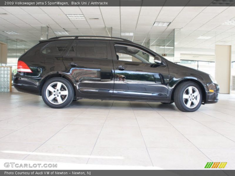 Black Uni / Anthracite 2009 Volkswagen Jetta S SportWagen