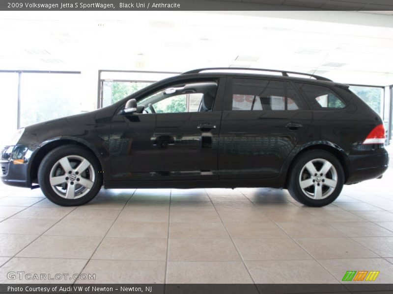 Black Uni / Anthracite 2009 Volkswagen Jetta S SportWagen
