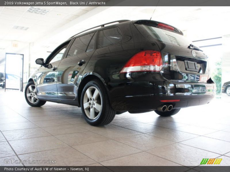 Black Uni / Anthracite 2009 Volkswagen Jetta S SportWagen