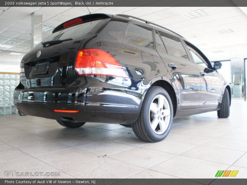 Black Uni / Anthracite 2009 Volkswagen Jetta S SportWagen