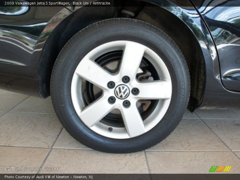 Black Uni / Anthracite 2009 Volkswagen Jetta S SportWagen