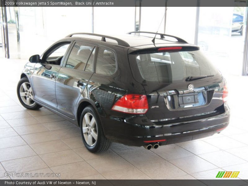 Black Uni / Anthracite 2009 Volkswagen Jetta S SportWagen