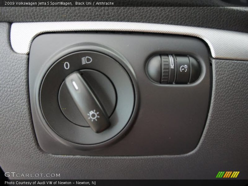 Controls of 2009 Jetta S SportWagen