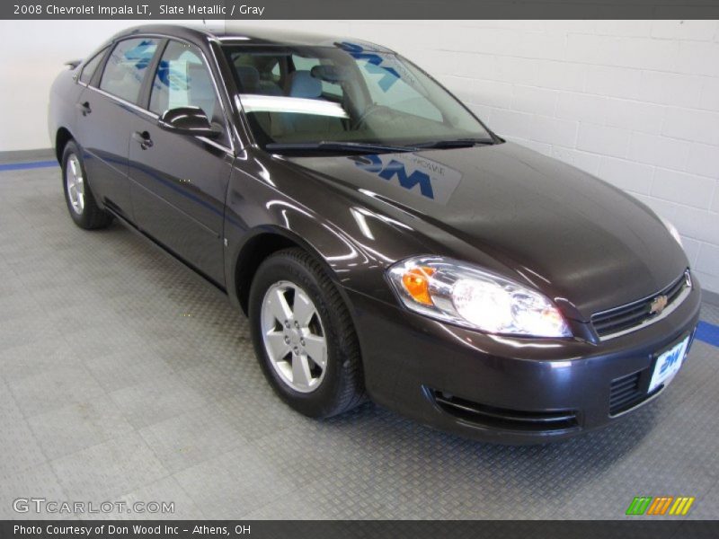 Slate Metallic / Gray 2008 Chevrolet Impala LT