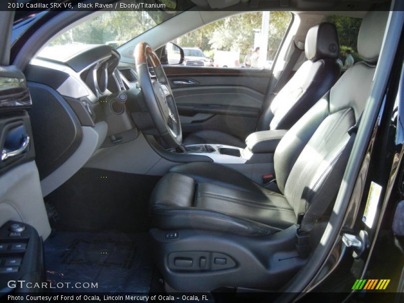 Black Raven / Ebony/Titanium 2010 Cadillac SRX V6