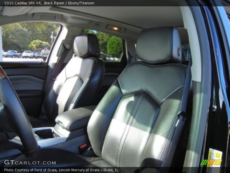 Black Raven / Ebony/Titanium 2010 Cadillac SRX V6